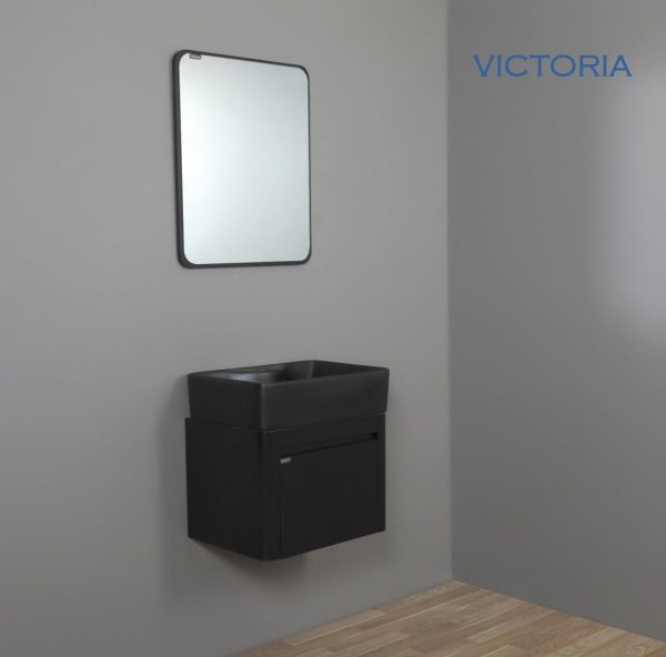 روشویی کابینتی ویکتوریا 50 مشکی